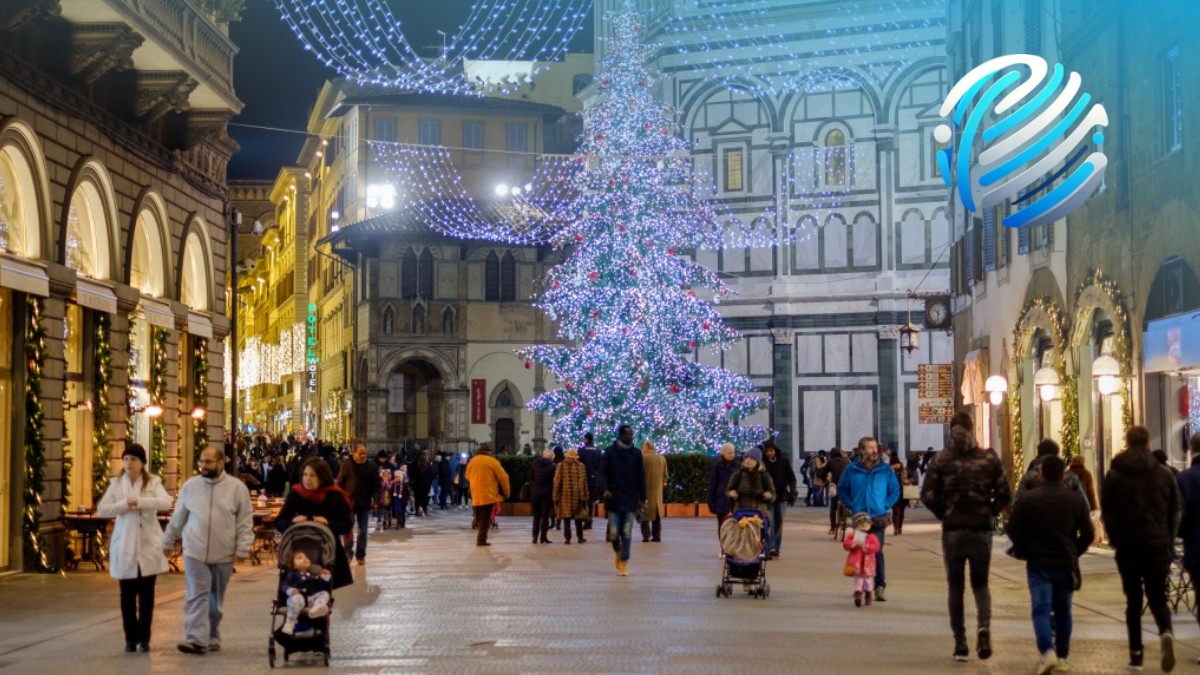 Noël lumineux spiritualité village -logo